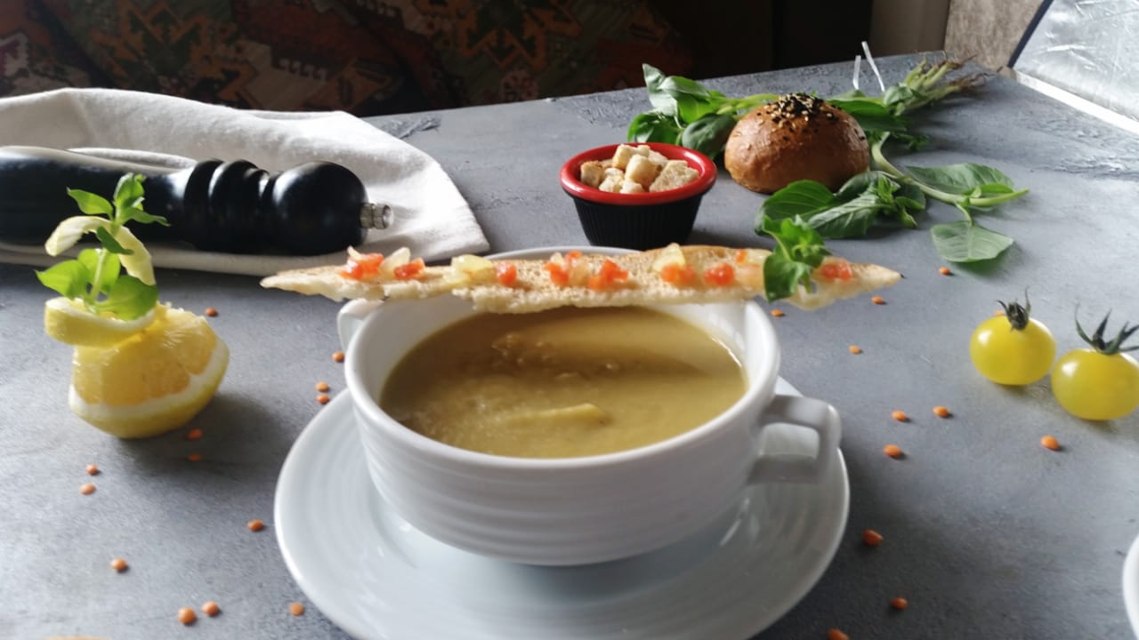 Ədviyyatlı Mərci Şorbası